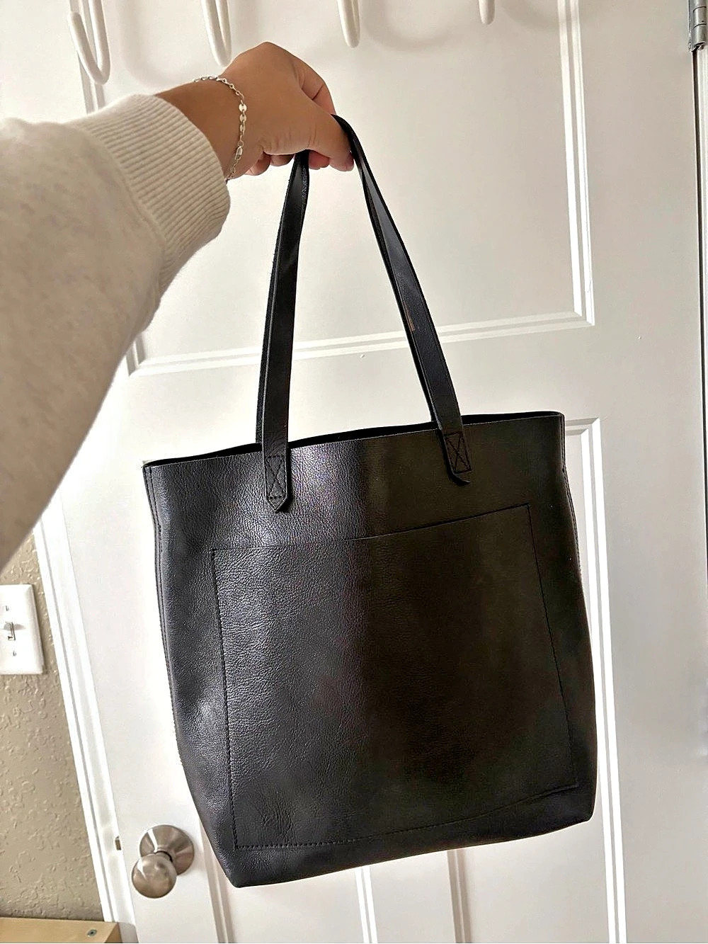 Madewell The Transport Tote Black Tote